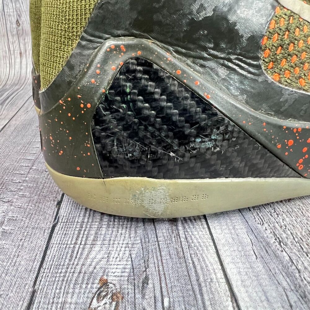 Nike Kobe IX 9 Elite Strategy 630847-303 Sequoia/Green Sz 11 Basketball Shoes - Picture 4 of 16